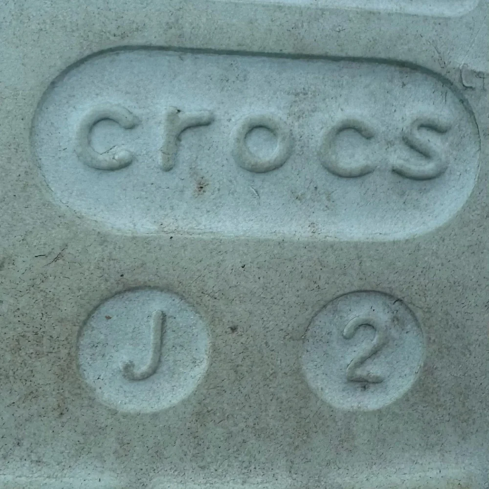 Crocs Bundle- Disney Pink size 3, Blue Size 2, worn a few times.